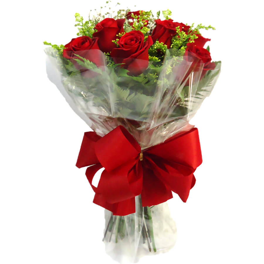 BUQUE-TRADICIONAL-12-ROSAS BUQUÊ TRADICIONAL 12 ROSAS - Imagem 1