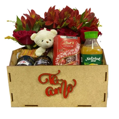rs-2085-54565-0 Cesta de Presente Afeto e Amor - Imagem 1