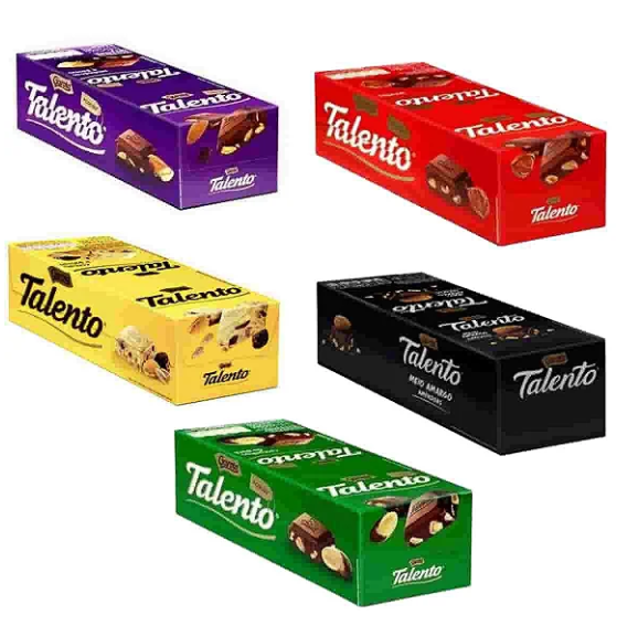 Captura de tela 2026-01-22 160734 Chocolate Mini Talento com 15 unidades de 25g | Escolha o Sabor - Imagem 1