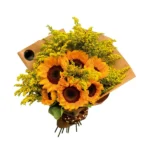 BUQUÊ  COM 6 GIRASSÓIS