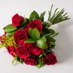 Buquê de 12 Rosas Vermelhas
