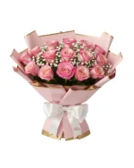 Buquê Clássico 15 Rosas - Imagem 4