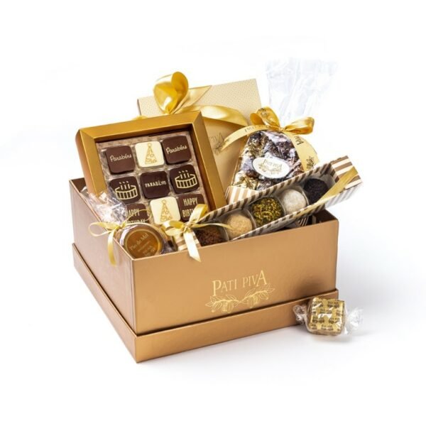 Cesta-Feliz-Aniver-M-600x600-1.jpg Cesta de Chocolate M Feliz Aniversário - Imagem 1